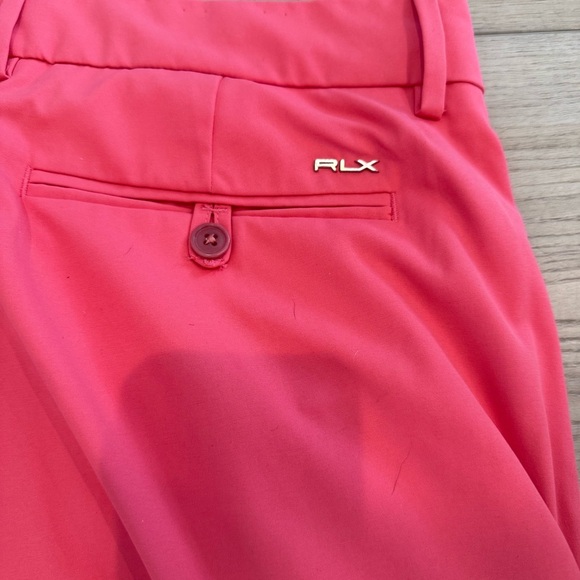 Ralph Lauren RLX Tailored Fit Performance Twill Pink Golf Pants Men's 35/32 EUC - Picture 6 of 14